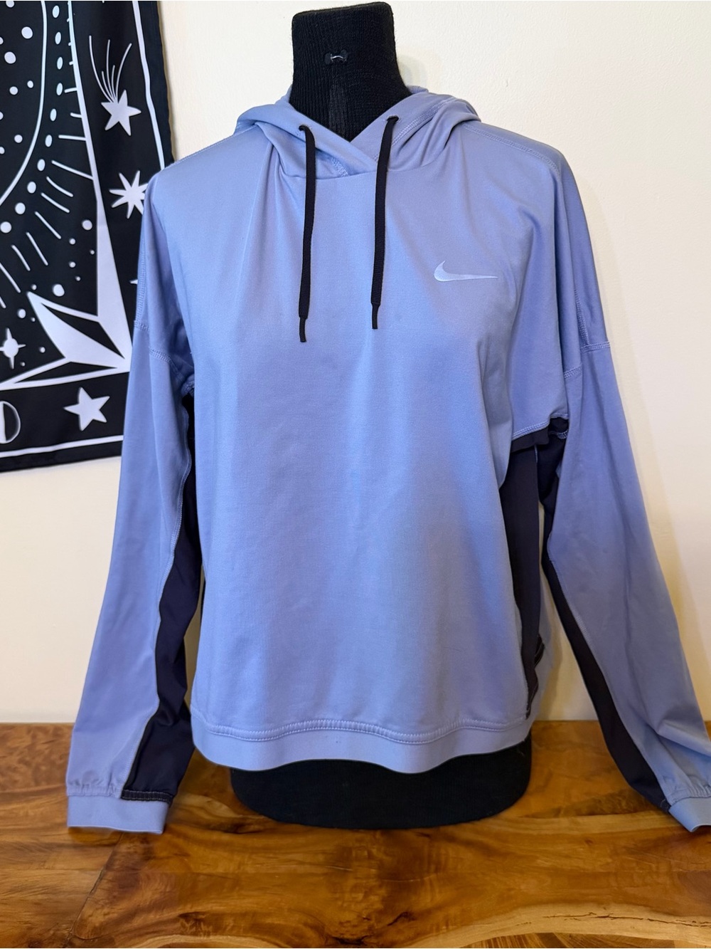 Nike Therma Fit M Women’s Purple Pullover Hoodie Long Sleeve Regular Fit